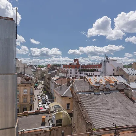 з оглядовою терасою на вулиця свободи 35 Apartment *