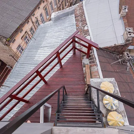 Apartman з оглядовою терасою на вулиця свободи 35 Lviv