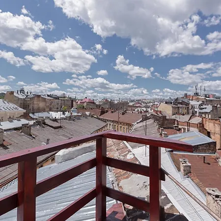 з оглядовою терасою на вулиця свободи 35 Apartment
