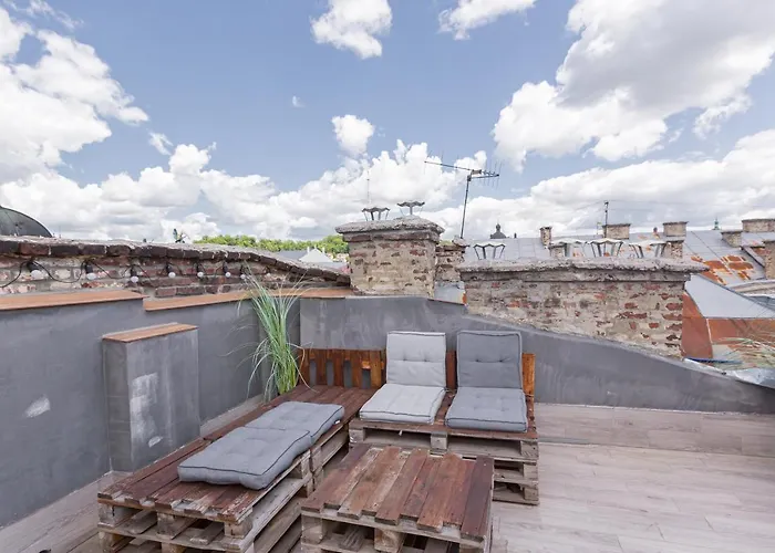 Appartement з оглядовою терасою на вулиця свободи 35