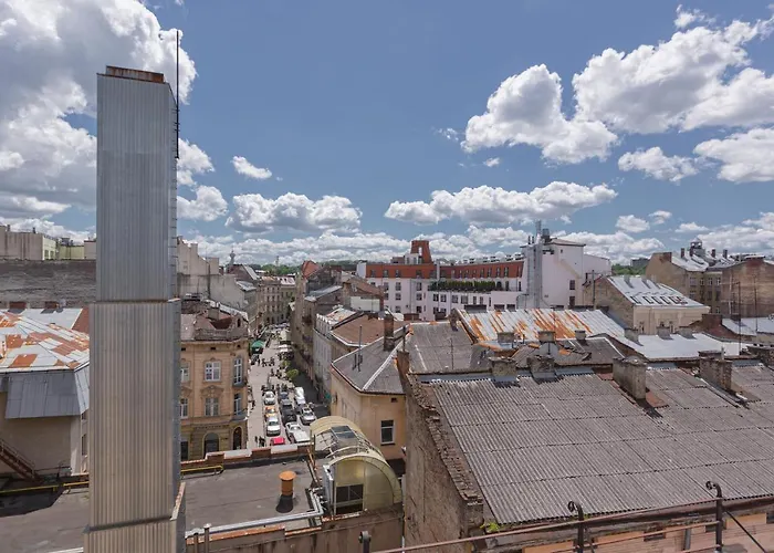 з оглядовою терасою на вулиця свободи 35 Appartement *