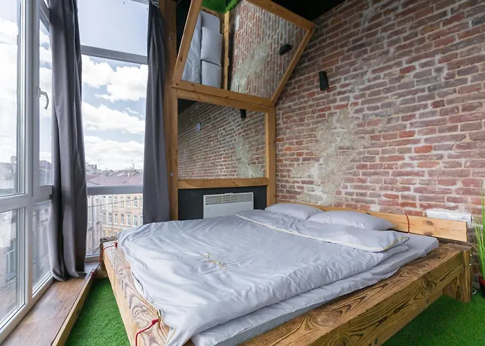 Appartement з оглядовою терасою на вулиця свободи 35 *