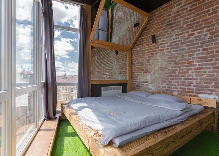 Appartement з оглядовою терасою на вулиця свободи 35 *