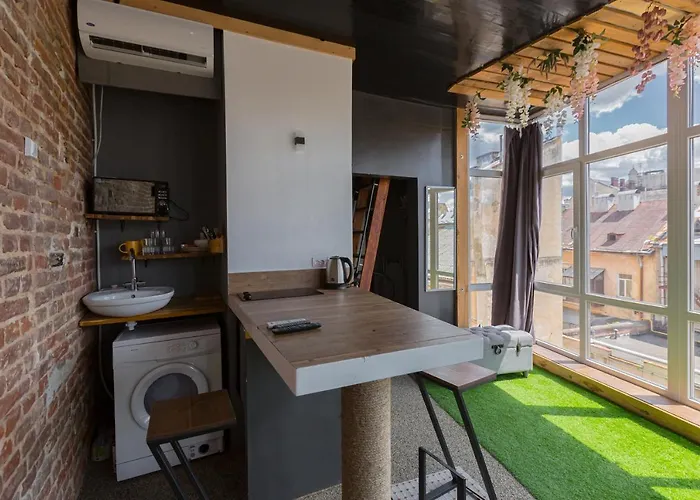 з оглядовою терасою на вулиця свободи 35 Appartement *