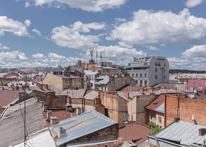 з оглядовою терасою на вулиця свободи 35 Appartement *