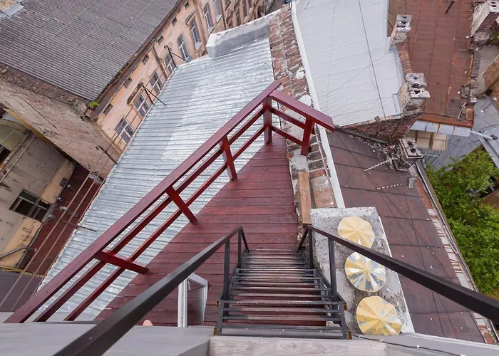 Daire з оглядовою терасою на вулиця свободи 35 Lviv